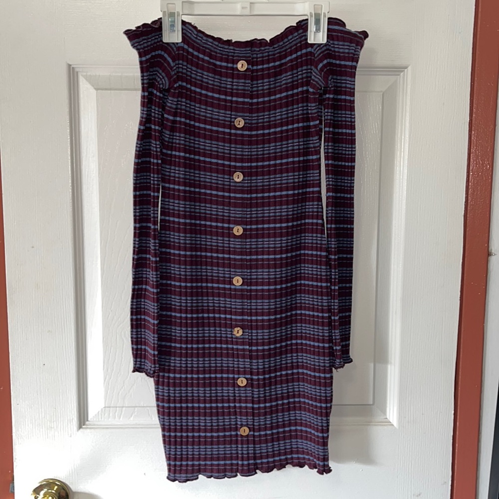 Bodycon long sleeve dress